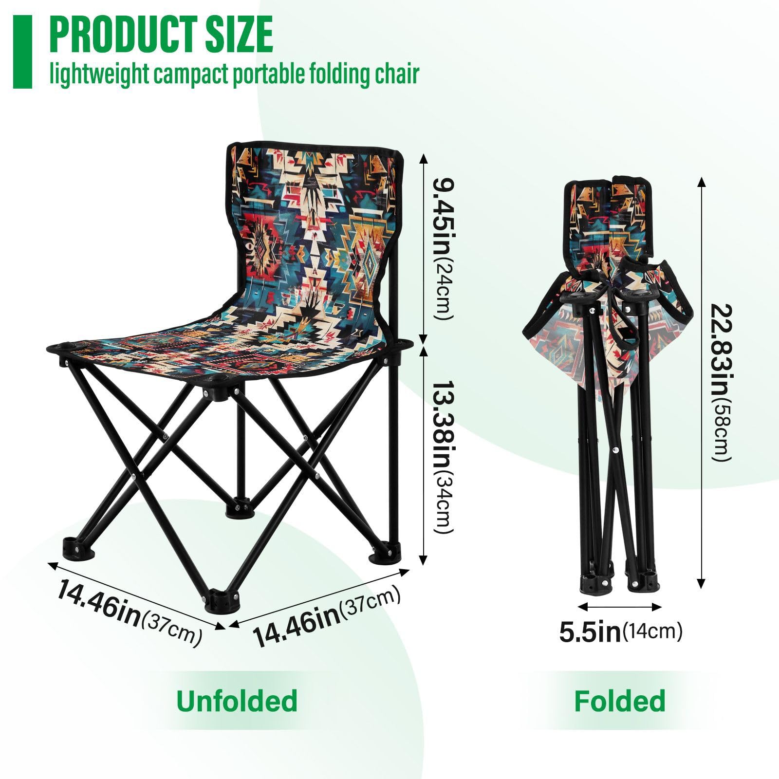 Amazon.com: SDMAK Southwestern Navajo Tribal Folding Camping